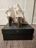 Giuseppe Zanotti 100% Leather White Heels Size 8 - photo 3