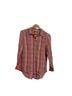 Sundance 100% Cotton Plaid Pink Purple Button-Down Shirt Size S - photo 1