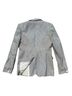 Rag & Bone 72% Cotton 22% Linen 100% Cotton 32% Silk Stripes Blue Blazer Size 4 - photo 3