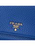 Prada 100% Leather Blue Vitello Daino Wallet on Strap One size - photo 6