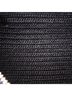 Prada 100% Raffia Black Raffia Effect Crochet Crossbody One size - photo 5