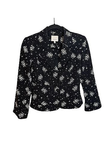 Cinq à Sept Stardust Onyx Floral Blazer (view 1)