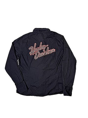 Harley Davidson Long Sleeve Button-Down Shirt (view 1)