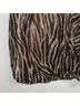 Anthropologie Animal Print Brown Black Sleeveless Blouse Size M - photo 6