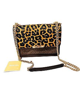 Michael Kors Jade Leather Crossbody Bag (view 1)