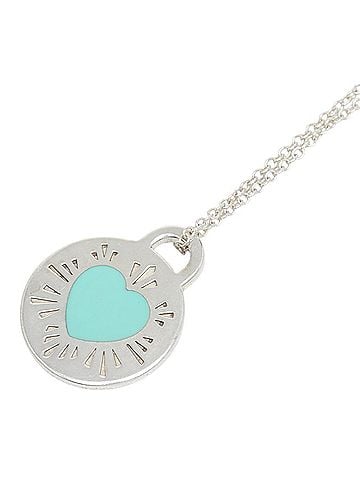Tiffany & Co. Tiffany &amp; Co. Return to Round Heart Pendant Necklace, SV925 Silver, Women's. (view 1)