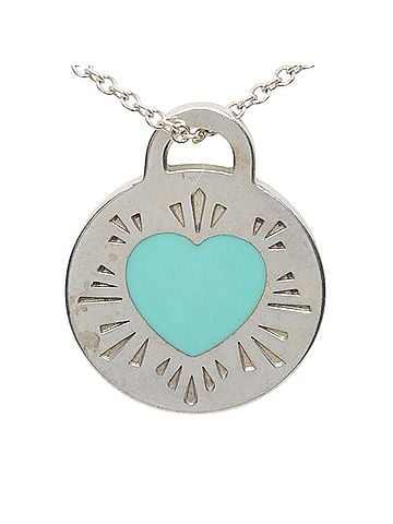 Tiffany & Co. Tiffany &amp; Co. Return to Round Heart Pendant Necklace, SV925 Silver, Women's. (view 2)