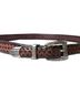 Brighton 100% Leather Solid Brown Leather Belt Size XL - photo 1