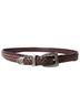 Brighton 100% Leather Solid Brown Leather Belt Size XL - photo 5
