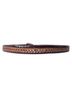 Brighton 100% Leather Solid Brown Leather Belt Size XL - photo 2