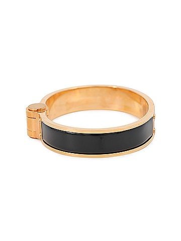 Hermès Hermes Charnière PM Bracelet, Black, HERMES, Hermes, Bangle, HERMES BRACELET (view 2)