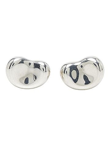 Tiffany & Co. Tiffany &amp; Co. Elsa Peretti Bean Stud Earrings, SV925 Silver, Women's. (view 2)