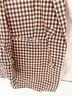 Tahari 55% Linen 45% Viscose 100% Polyester Graphic Brown Ivory Blazer Size S - photo 5