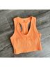 Alo Orange Tank Top Size S - photo 3