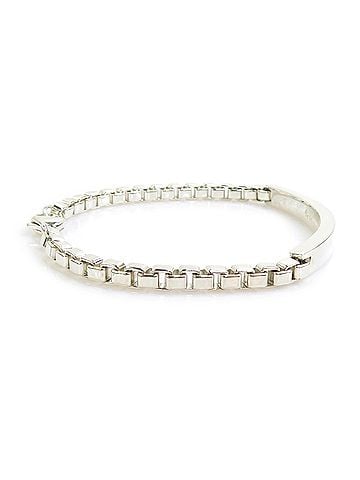 Tiffany & Co. Tiffany &amp; Co. Venetian Link ID Bracelet, Sterling Silver 925, Silver, h32424k (view 2)
