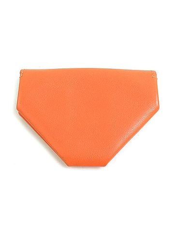 Hermès Hermes HERMES Wallet/Coin Purse Le Vingt-Quatre Leather Orange Gold Women's e62142a (view 2)