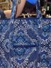 Vera Bradley Floral Blue White Tote One size - photo 5