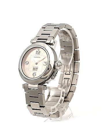 Cartier Cartier Pasha C Grande Date W31058M7 Stainless Steel Automatic Watch (view 2)