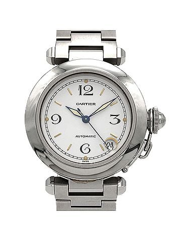 Cartier Cartier Pasha C W31015M7 Stainless Steel Automatic Watch (view 1)