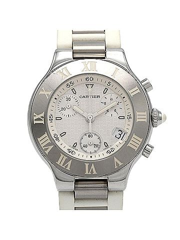 Cartier Cartier Chronoscaph LM W10184U2 SS Quartz Watch (view 1)