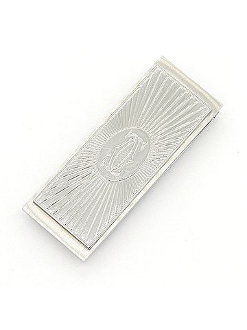 Cartier Cartier Money Clip C de Decor OG000289 Silver Metal Bill Wallet for Men (view 1)