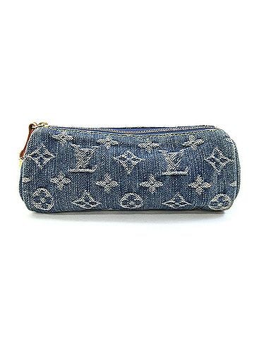 Louis Vuitton Louis Vuitton handbag pouch, Monogram denim, Trouse Speedy GM M95081, pen holder/pen case, for women. LOUIS VUITTON (view 1)