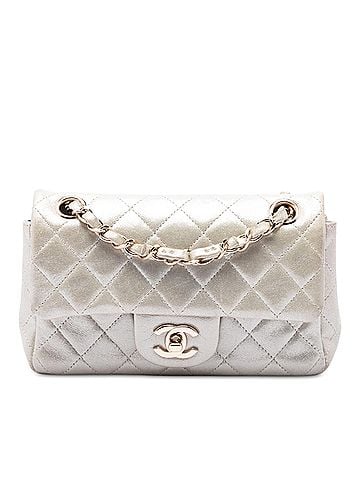 Chanel Mini Rectangular Classic Iridescent Lambskin Single Flap (view 1)