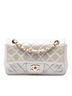 Chanel 100% Lambskin Gold Mini Rectangular Classic Iridescent Lambskin Single Flap One size - photo 1