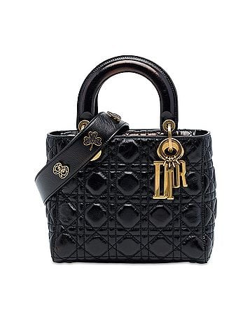 Dior Small Crinkled Patent Cannage My ABCDior Lady Dior (view 1)