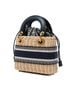 Dior 100% Other Brown Mini Wicker Oblique Lady Dior One size - photo 3