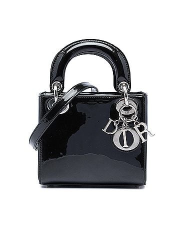 Dior Mini Patent Lady Dior (view 1)