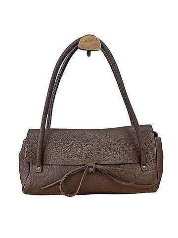 Miu Miu Miu Miu Miu Witch Shoulder Bag, Leather, Brown, RR0330, Women's (view 1)