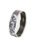 Hermes Leather Goods Purple Enamel Bangle MM One size - photo 1