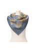 Hermes Leather Goods Blue Scarf One size - photo 1
