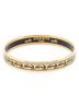 Hermes Leather Goods Gold Toned Enamel Bangle PM One size - photo 2