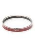 Hermes Leather Goods Maroon Enamel Bangle PM One size - photo 3