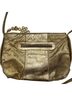 Sharif Gold Brown Leather Messenger One size - photo 2