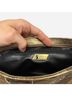 Sharif Gold Brown Leather Messenger One size - photo 8