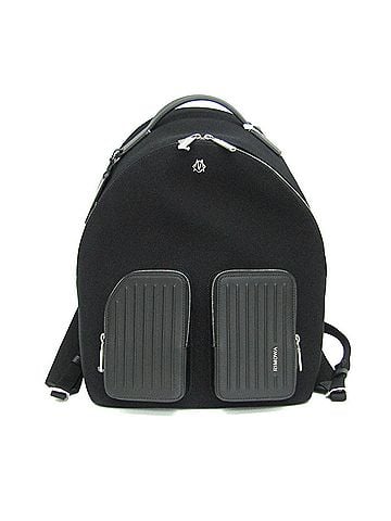 Rimowa Rimowa NEVER STILL 52500001 Men,Women Leather,Canvas Backpack Black (view 1)