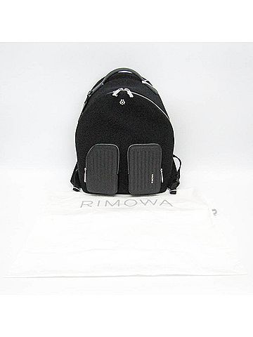 Rimowa Rimowa NEVER STILL 52500001 Men,Women Leather,Canvas Backpack Black (view 2)