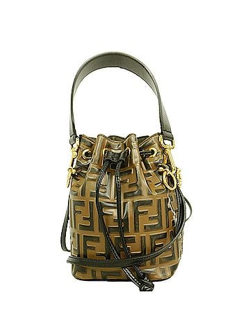 Fendi Fendi Zucca Montresor Leather Handbag, Brown &amp; Black, 2-way Bag for Women (view 1)