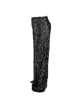 Tom Ford Tom Ford Sequinned Wide-leg Trousers In Black Polyester (view 2)