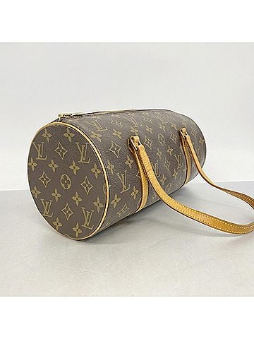 Louis Vuitton Louis Vuitton Monogram Papillon 30 Handbag M51385 Brown Women's (view 2)