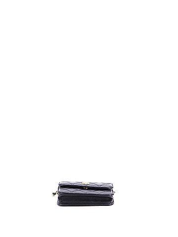 Chanel Pearl Crush Flap Clutch with Chain Quilted Lambskin Mini (view 2)