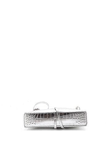 Givenchy Cut Out Shoulder Bag Crocodile Embossed Leather Small (view 2)