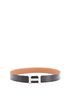 Hermès 100% Leather Black Constance Reversible Belt Leather Medium One size - photo 2