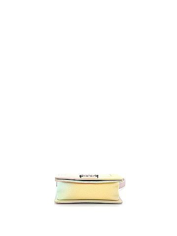 Chanel Rainbow Boy Flap Bag Quilted Painted Caviar Small (view 2)