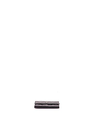 Chanel CC Flap Card Case Quilted Caviar (view 2)