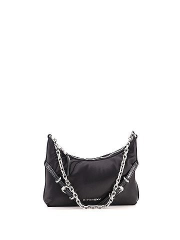 Givenchy Voyou Party Shoulder Bag Satin with Leather Mini (view 1)