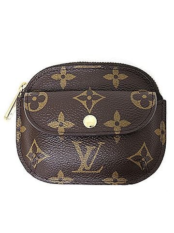 Louis Vuitton Louis Vuitton Portemonnaie Chilling Coin Case, Monogram, M60025, Brown (view 1)